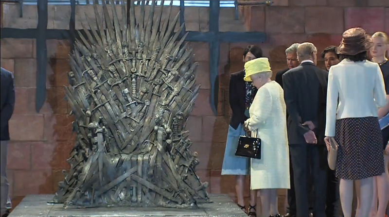 Illustration for article titled Elizabeth II does what Stannis Baratheon can't, takes the Iron Throne
